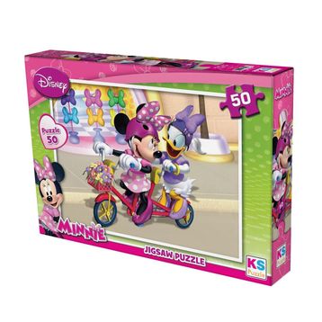 Ks Games Minnie Mouse 50 Parça Çocuk Puzzle