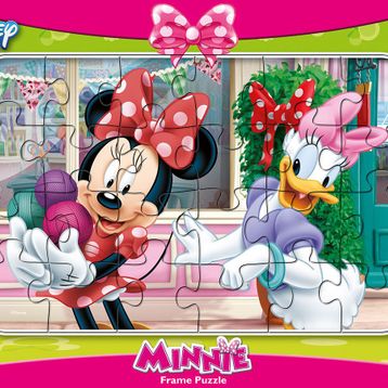 KS Games Minnie Mouse Frame 24 Parça Puzzle