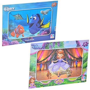 KS Games Minnie Mouse Frame 24 Parça Puzzle