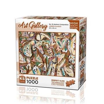 KS Games No:10 Abstract Composition 1000 Parça Puzzle