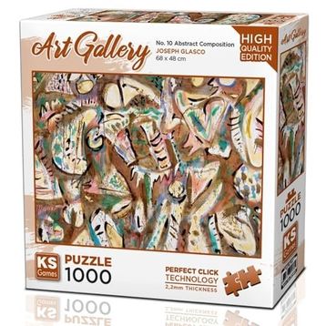 KS Games No:10 Abstract Composition 1000 Parça Puzzle
