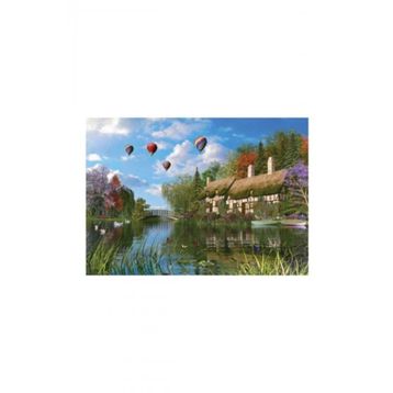 KS Games Old River Cottage 1000 Parça Puzzle