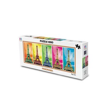 KS Games Panoramik Pop Art Paris 1000 Parça Puzzle
