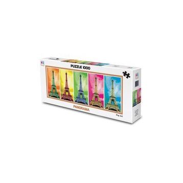 KS Games Panoramik Pop Art Paris 1000 Parça Puzzle