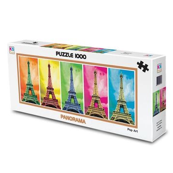 KS Games Paris Panorama 1000 Parça Puzzle