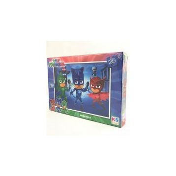 Ks Games PJ Masks 100 Parça Puzzle