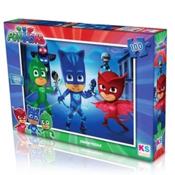 Ks Games PJ Masks 100 Parça Puzzle