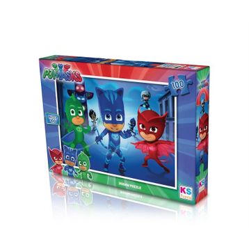 Ks Games PJ Masks 100 Parça Puzzle