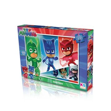 Ks Games PJ Masks 200 Parça Puzzle