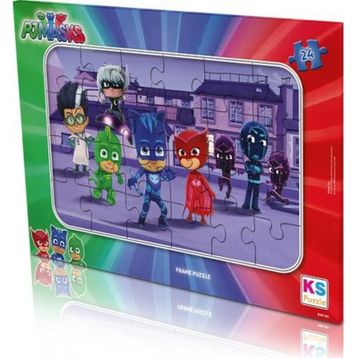 KS Games PJ Masks 24 Parça Frame Puzzle