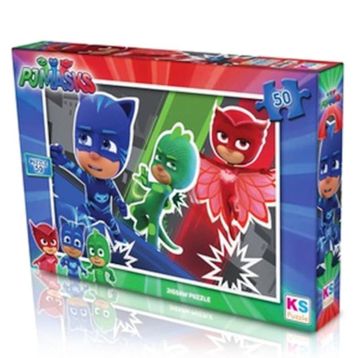 Ks Games PJ Masks 50 Parça Puzzle