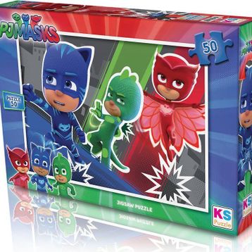 Ks Games PJ Masks 50 Parça Puzzle