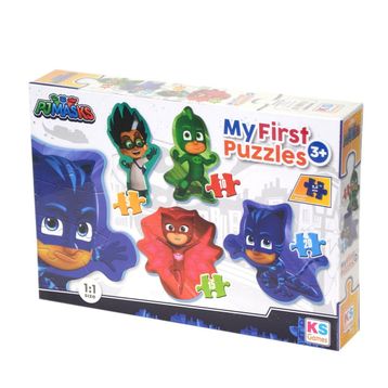 KS Games Pjmasks 4'ü Bir Arada Benim İlk Yapbozum