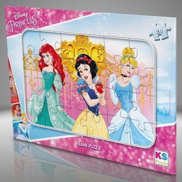 Ks games Prenses Sofia 24 Parça Frame Çocuk Puzzle