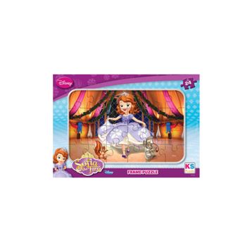 Ks games Prenses Sofia 24 Parça Frame Çocuk Puzzle