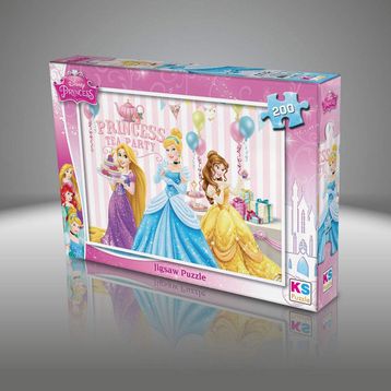 KS Games Prıncessdısney 200 Parça Puzzle