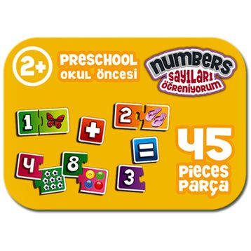 KS Games Sayıları Öğreniyorum 45 Parça Puzzle