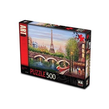 Ks Games Seine River Paris 500 Parça Puzzle