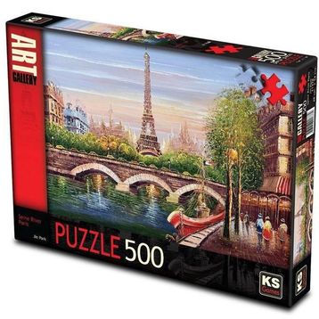 Ks Games Seine River Paris 500 Parça Puzzle