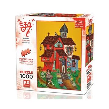 KS Games Serenat 1000 Parça Puzzle