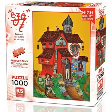 KS Games Serenat 1000 Parça Puzzle