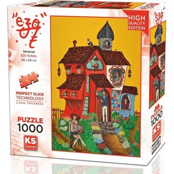 KS Games Serenat 1000 Parça Puzzle