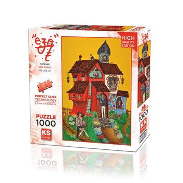 KS Games Serenat 1000 Parça Puzzle