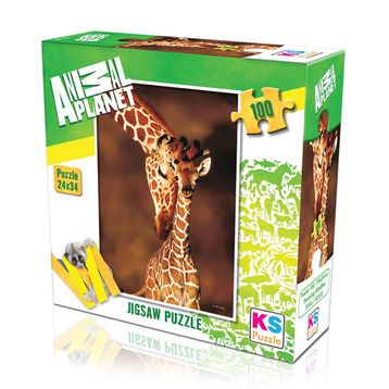 KS Games Stunning Giraffes 100 Parça Puzzle