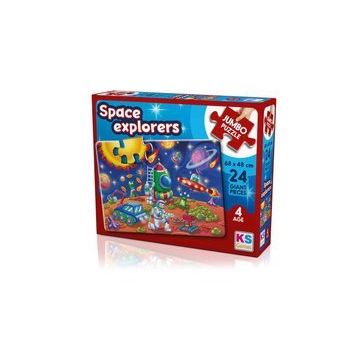 KS Games Sunrise On The Farm 12 Parça Jumbo Puzzle