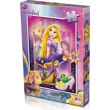 KS Games Tangled-Rapunzel 100 Parça Puzzle