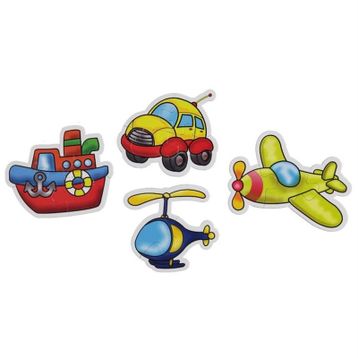 Ks Games Taşıtlar 2+3+4+4 Parça Puzzle