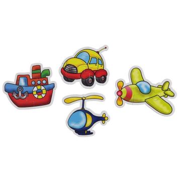 Ks Games Taşıtlar 2+3+4+4 Parça Puzzle