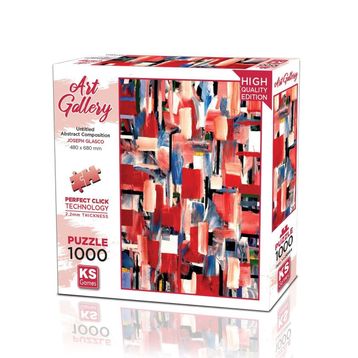 KS Games Untitled Abstract Composition 1000 Parça Puzzle