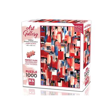 KS Games Untitled Abstract Composition 1000 Parça Puzzle