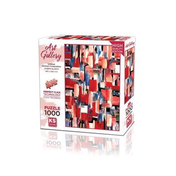 KS Games Untitled Abstract Composition 1000 Parça Puzzle
