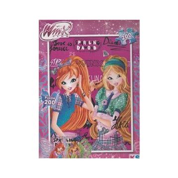 Ks Games Winx 200 Parça Çocuk Puzzle