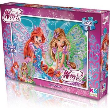 KS Games WINX714 Winx 100 Parça Puzzle