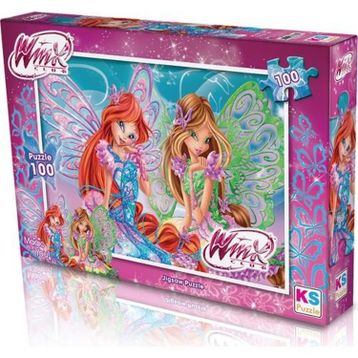 KS Games WINX714 Winx 100 Parça Puzzle