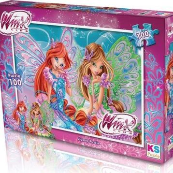 KS Games WINX714 Winx 100 Parça Puzzle