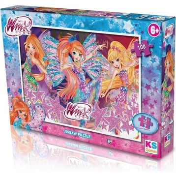 KS Games WINX714 Winx 100 Parça Puzzle