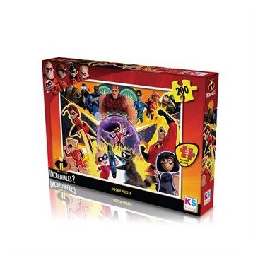 KS Incredibles 200 Parça Puzzle