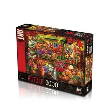 KS Market Stall 3000 Parça Puzzle