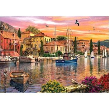 Ks Oyuncak KS Harbour Sunset 2000 Parça Puzzle