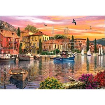 Ks Oyuncak KS Harbour Sunset 2000 Parça Puzzle