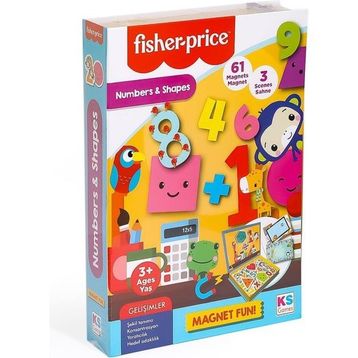 KS Puzzle 13411 FP Fisher Price Baby Numbers Shapes Puzzle