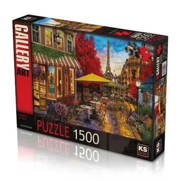KS Puzzle 1500 Parça Evening in Paris Paris'te Akşam Puzzle