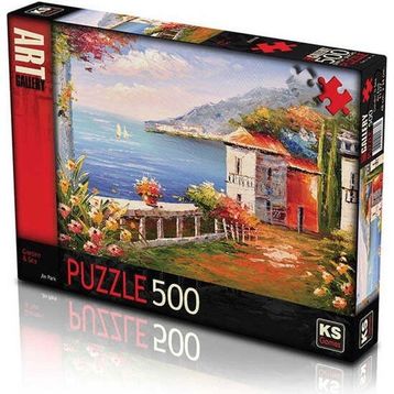 KS Puzzle 20058 Garden Sea 500 Parça Puzzle