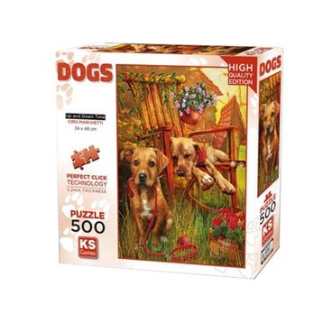 KS Puzzle 20067 Up And Down Time 500 Parça Puzzle