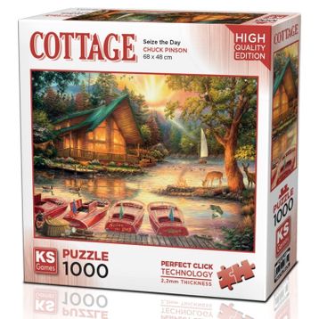 KS Puzzle 20675 Seize The Day 1000 Parça Puzzle