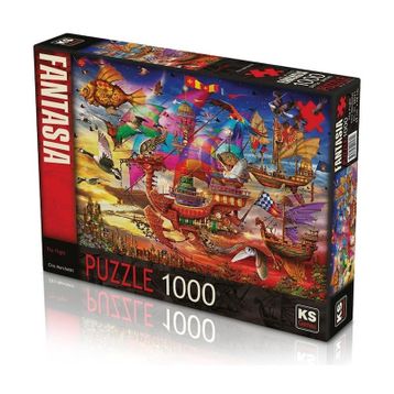 KS Puzzle 20676 The Flight 1000 Parça Puzzle